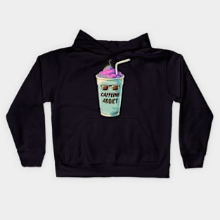 Caffeine Addict Kids Hoodie